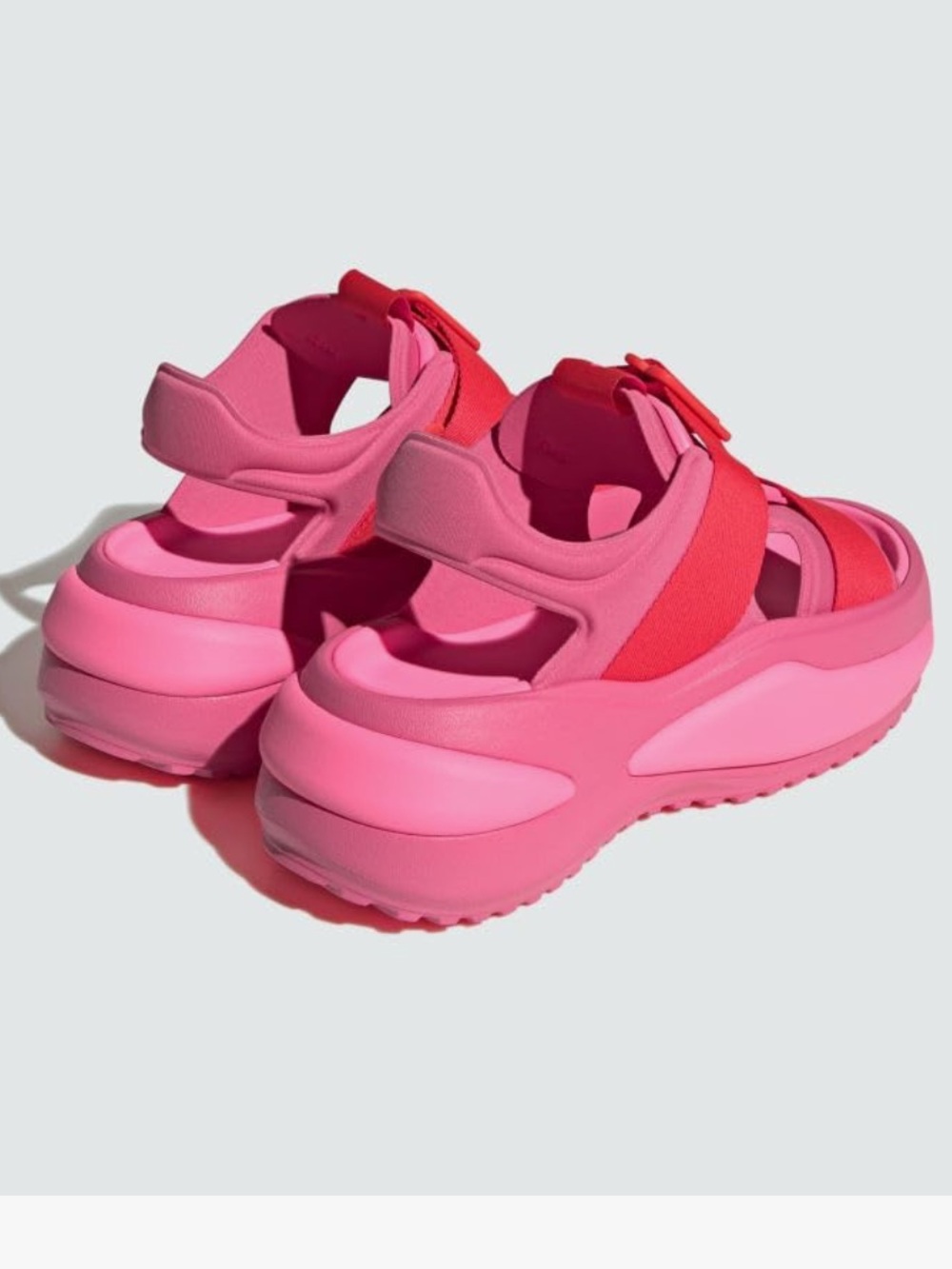 adidas Pink & Red Sport Sandals - MEHANA